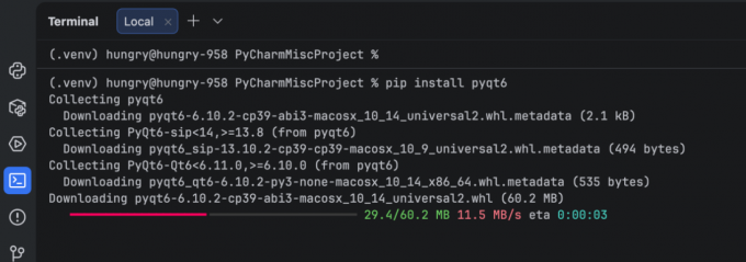 安装PyQt6